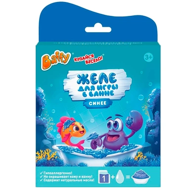 Набор «Джелли Baffy» Желе для игры в ванне, соль для ванны D0162-B ТМ «Baffy»