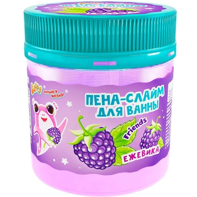 Пена слайм для ванны детская 150 мл, ЕЖЕВИКА (Друзья Баффи) D8003-D ТМ Baffy