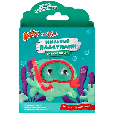 Мыло детское «Мыльный пластилин» Купайся весело! D0163-T ТМ «Baffy»