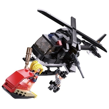 Конструктор Полиция 38-0651  221 дет. в коробке