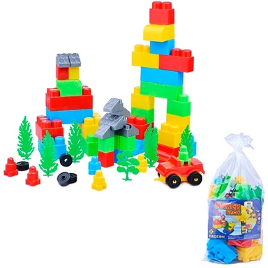 Конструктор Макси Блок — 60 деталей в пакете