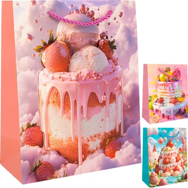 Пакет 18*23*9 см Торт 141V-1031