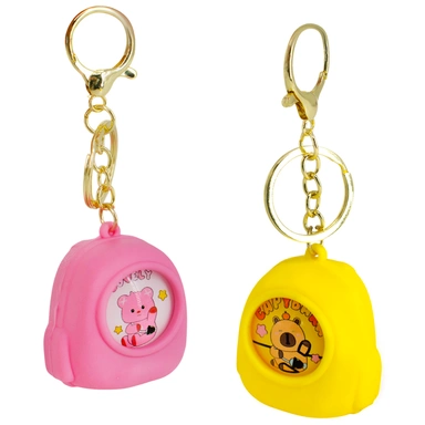 Брелок с мордашками животных на батарейках 5 см FG250327626C цвет в ассорт.