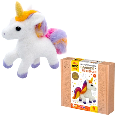 Набор Для Творчества Валяние шерстью Единорог 05806