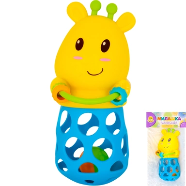 Игрушка развивающая Levatoys MKJH109 Жирафик на бат в пак.