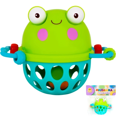 Игрушка развивающая Levatoys MKJH103 Лягушка на бат в пак.