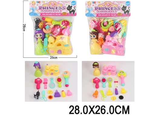 Игровой набор ZD894-531 с куклой в ассорт. в пак.