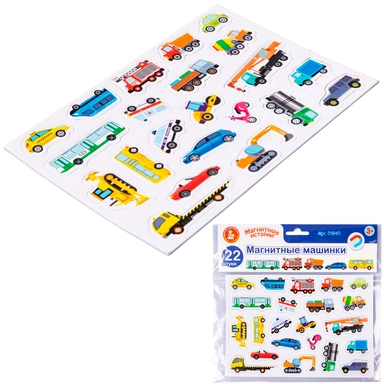 Игра Магнитные истории Магнитные машинки 01940
