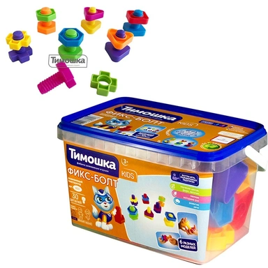 Конструктор Фикс-Болт 30 деталей ТМ ТИМОШКА