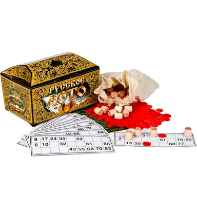 Деревянное Лото Русское подарочное 00142