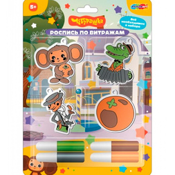 Набор для творчества Витражи Чебурашка MultiArt SUNCHEBUR-125283