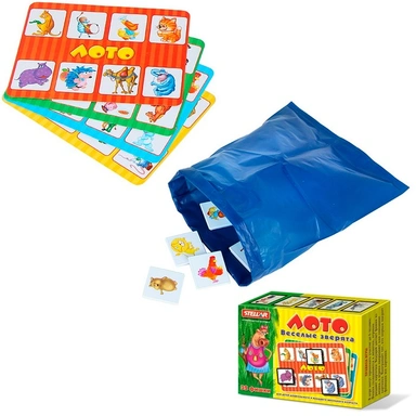 Лото Веселые зверята 00905 /16/