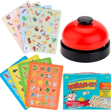 Игра со звоночком НАЙДИ-КА Мир вокруг ИН-9235