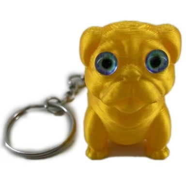 Фигурка Брелок U-023 Мопс в пак.