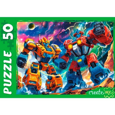 Пазл 50 Космические трансформеры УК50-0214