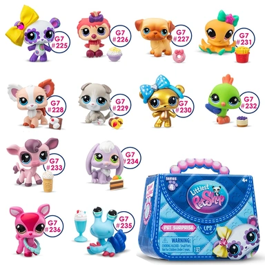 Набор Сюрприз Фигурка питомца с аксессуаром (в ассортименте) серия 4 00699_LPS