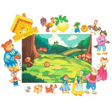 Игра Сказки 5 в 1 фетр LIP1424/LIP1417