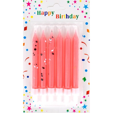 Свеча для торта 6 шт. 8 см FG240525060L