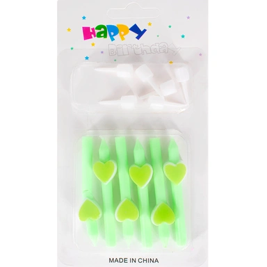 Свеча для торта 6 шт. 5 см FG240525034L