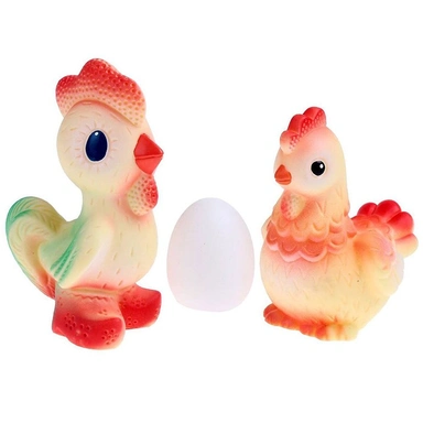 Набор резиновых игрушек Курочка Ряба С-1015 Огонек /6/