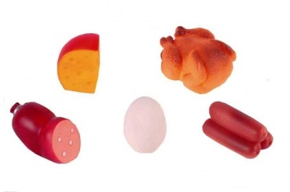 Набор резиновых игрушек Продуктов С-885 Огонек /10/