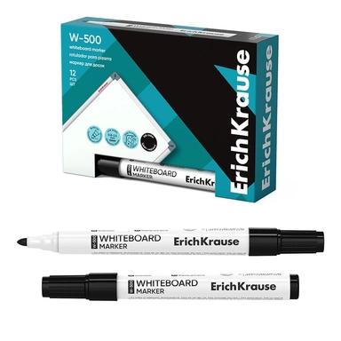 Маркер черный для доски ErichKrause W-500 12845