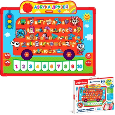 Говорящая доска для обучения и рисования 4680019286778 Азбука друзей