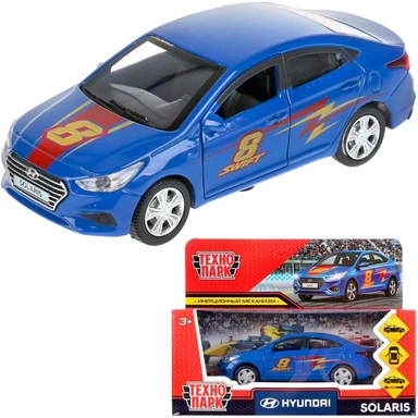 Модель SOLARIS2-12SRT-BU HYUNDAI SOLARIS Спорт синий Технопарк  в коробке