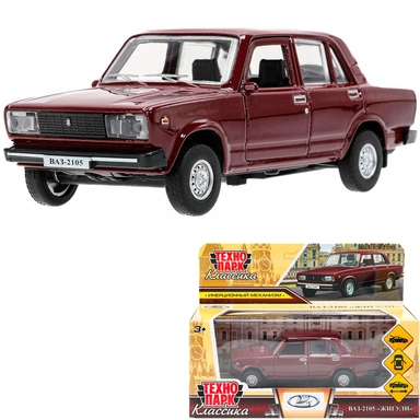 Модель 2105-12-GT LADA ваз-2105 1997 12 cm, двери, багаж, инерц Технопарк в коробке