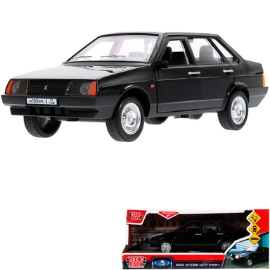 Модель 21099-22PL-BK ВАЗ-21099 22 см,двер,4 кноп,инерц, черный Технопарк