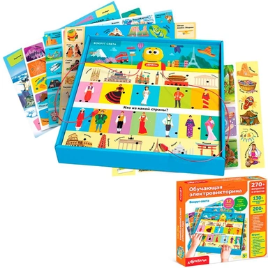 Обучающая электровикторина Вокруг света 4630027293763