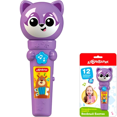 Микрофончики-зверята Веселый Енотик 4630027296207