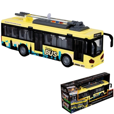 Троллейбус на батарейках Young Racer MK121A в кор.