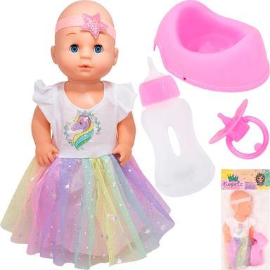 Пупс Miss Kapriz MK30K-C 30 см. с аксесс. в пак.