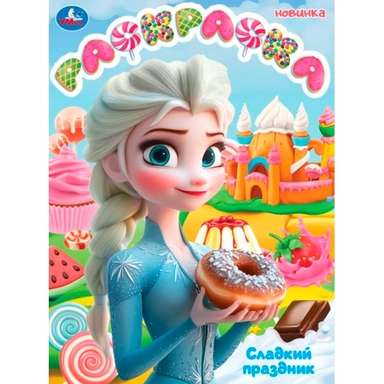 Раскраска 9785506108085 Сладкий праздник