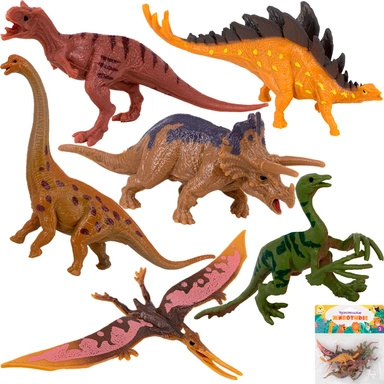 Набор Динозавров Levatoys MK2023B в пак.