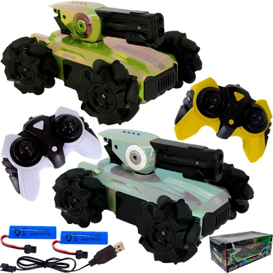 Набор машин на радиоуправлении Young Racer MKUV666-805A С функцией танкового боя в коробке Батл