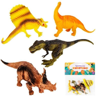 Набор динозавров Levatoys YSK141S в пак.