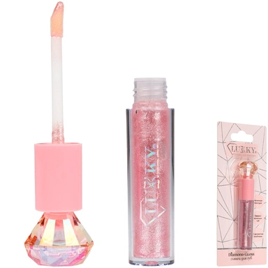 Глянец для губ сверкающий, с ароматом клубники, 3,5мл Т26501