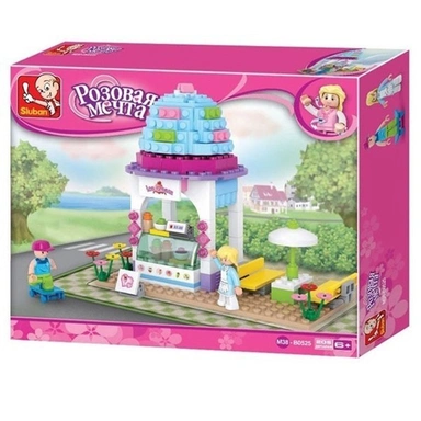 Конструктор Розовая мечта 38-0525 Кафе в коробке