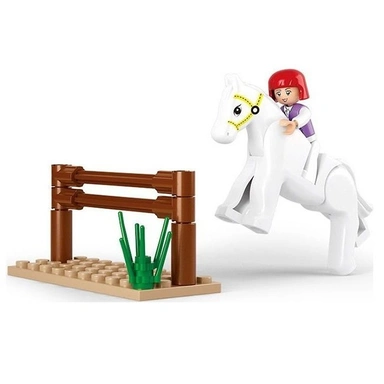 Конструктор Розовая мечта 38-0517 Всадница в коробке