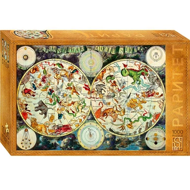 Пазл Небесная планисфера. 1680 79257 Степ