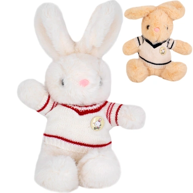 Зайчик в кофте 30 см FG250327115C цвет с ассортименте