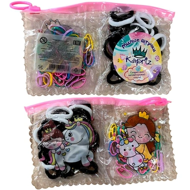 Набор резинок для волос FG250327780C в сумочке Miss Kapriz