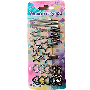 Набор заколок для волос FG250522031Q-1 Miss Kapriz 8 шт в упак.