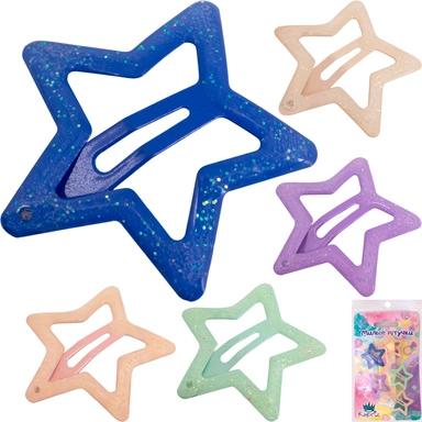 Набор заколок для волос звезды FG250519047Q Miss Kapriz 5 шт в упак.