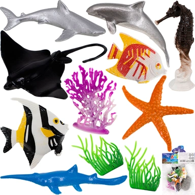 Набор животных 332-A37 Морские в пак.