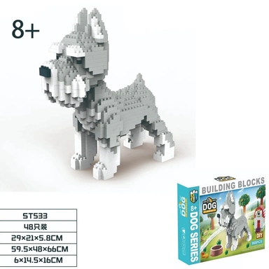 Конструктор ST533 Собака 988 деталей в коробке