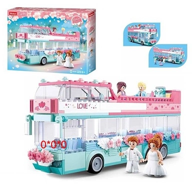 Конструктор Розовая мечта 38-0769 Свадьба 379 дет. в коробке