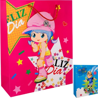 Пакет 26*32*10 см Мальчики и Девочки 141V-1024